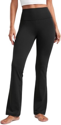 CRZ YOGA Butterluxe Flare Leggings Womens High Waisted Bootcut Yoga Pants with Pockets