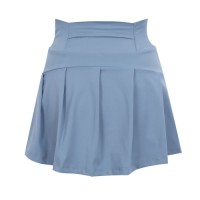 Branded Beaded Tennis Skirt with Built-in Shorts Pleated High Waist for Women