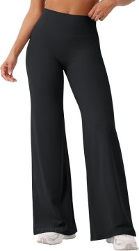 YEOREO Ease Womens Straight Leggings No Front Seam High Waist Buttery Eddiy Yoga Pants