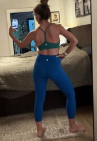 CRZ YOGA Butterluxe Y-Back Sports Bra - Padded Racerback Low Impact Yoga Top