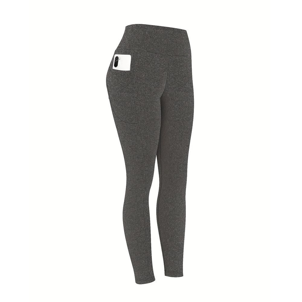 Women Cross High Waist Flare Yoga Pants with Phone Pocket Soft Stretchy Tummy Control Workout Sports Trousers